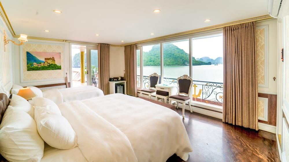 AQUAMARINE cruise Halong Bay Premium Triple Cabin