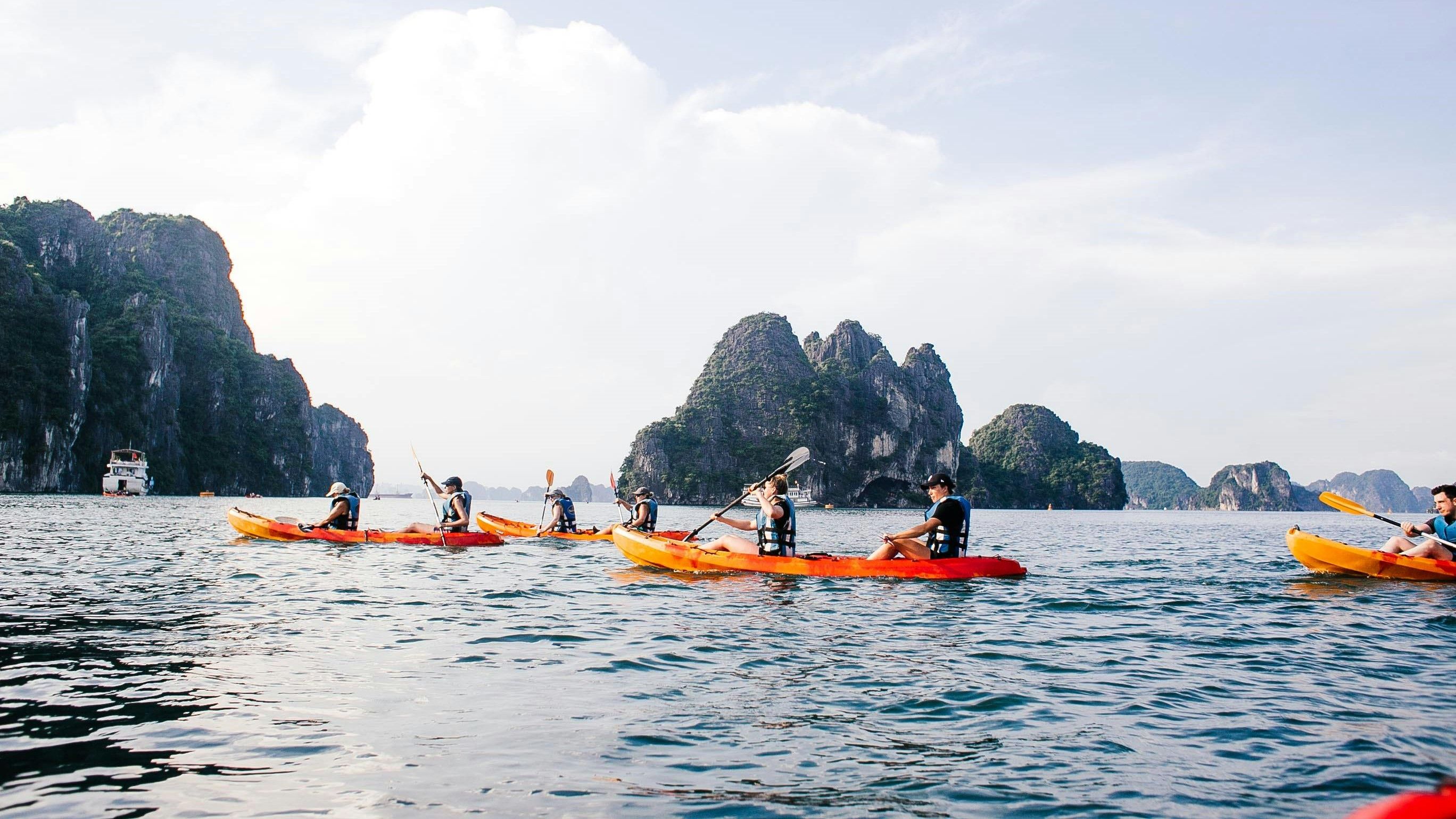 Halong Bay in summer