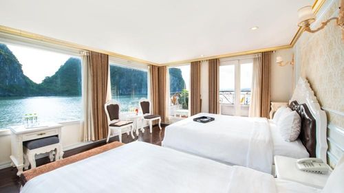 AQUAMARINE cruise Halong Bay Premium Triple Cabin